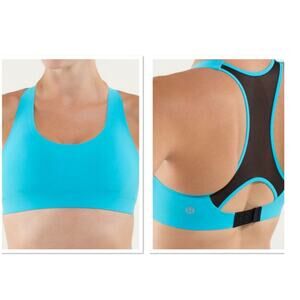 Lululemon Sports Bra Bitty Bracer Runners Racerback 36C